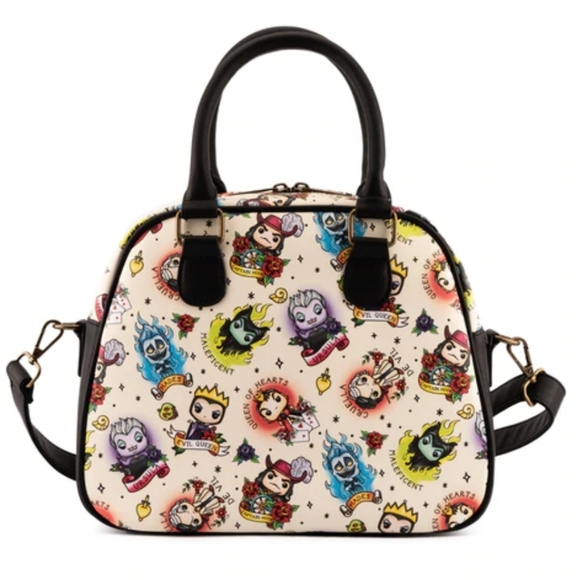 Loungefly Handbags - Loungefly Funko Pop Disney Villains Tattoo Crossbody Bag